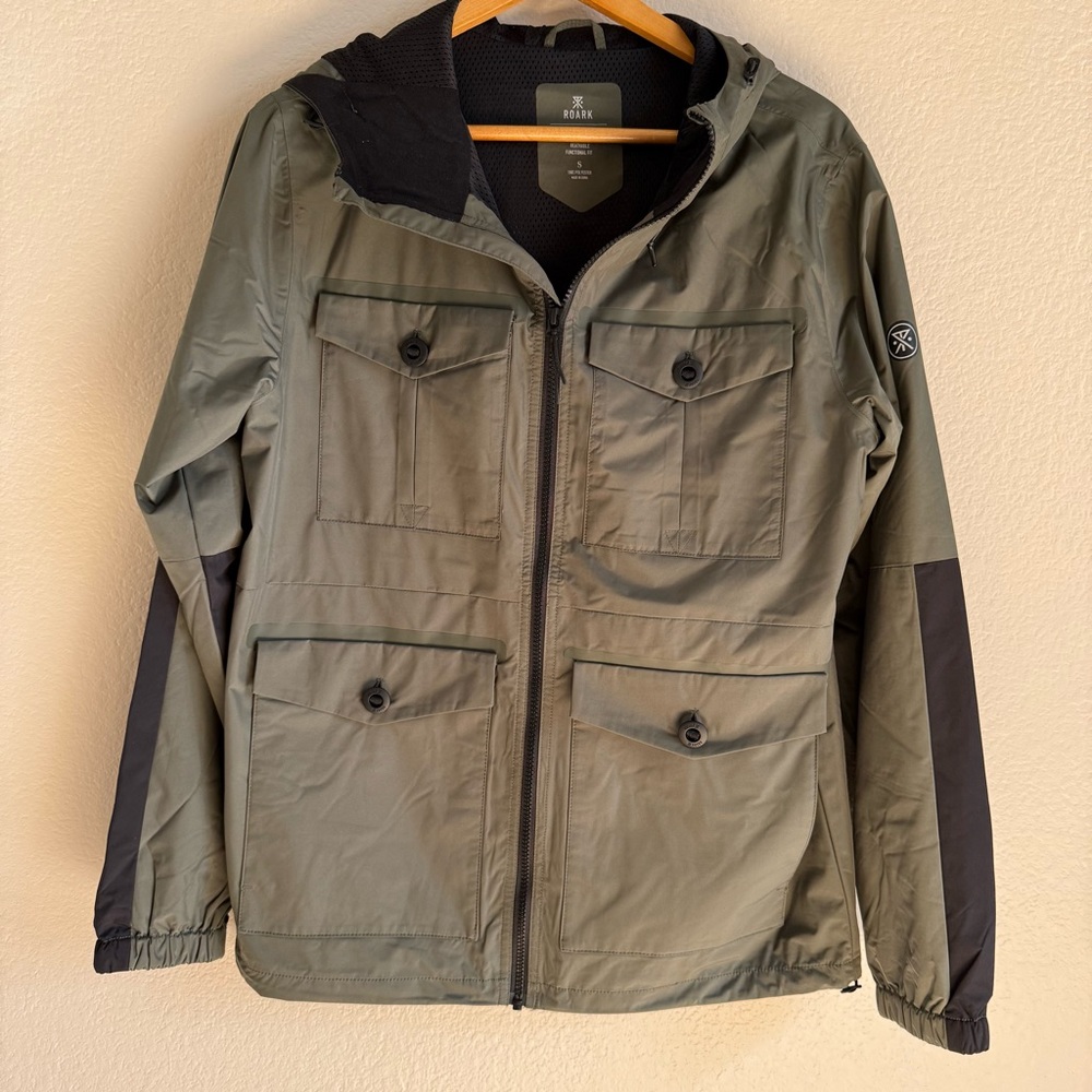Roark Wayer Resistant Green Jacket Men’s Size S